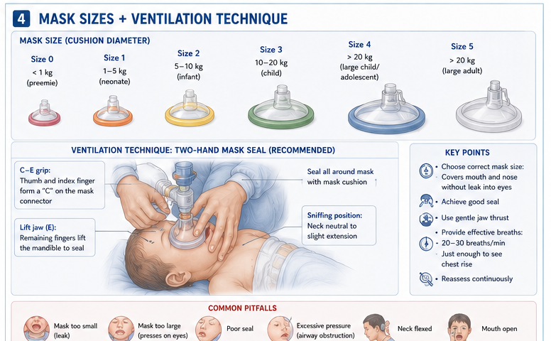 Panel 4 of Adult vs Pediatric Airway Comparison