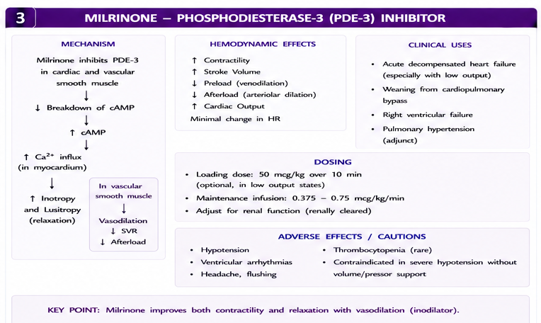 Panel 3 of Dopamine & softronic infusions