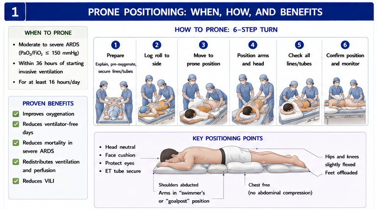 Panel 1 of How to position when how and benefits