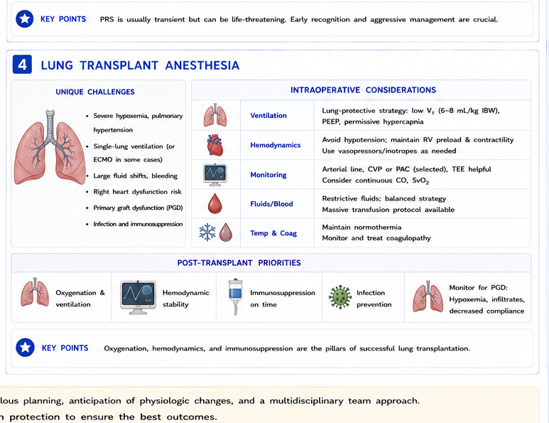 Lung transplant considerations