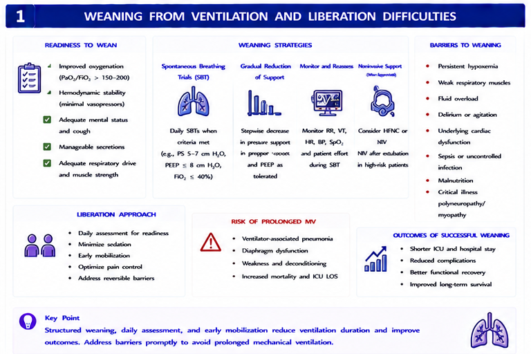 Panel 1 of Difficulties in ventilation