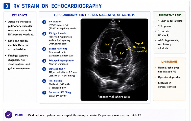 Panel 3 of Acute pulmonary embolism recognition