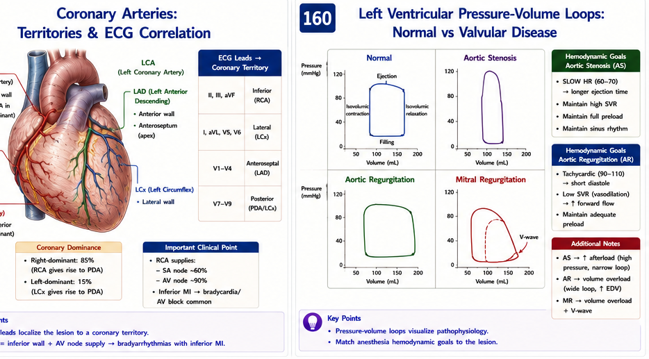 ECG correlation with each conduction step