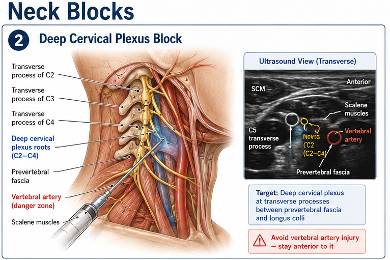 Panel 2 of Cervical nerve blocks