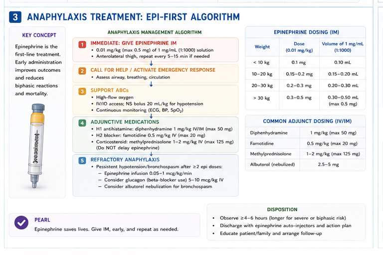 Epi-first treatment algorithm