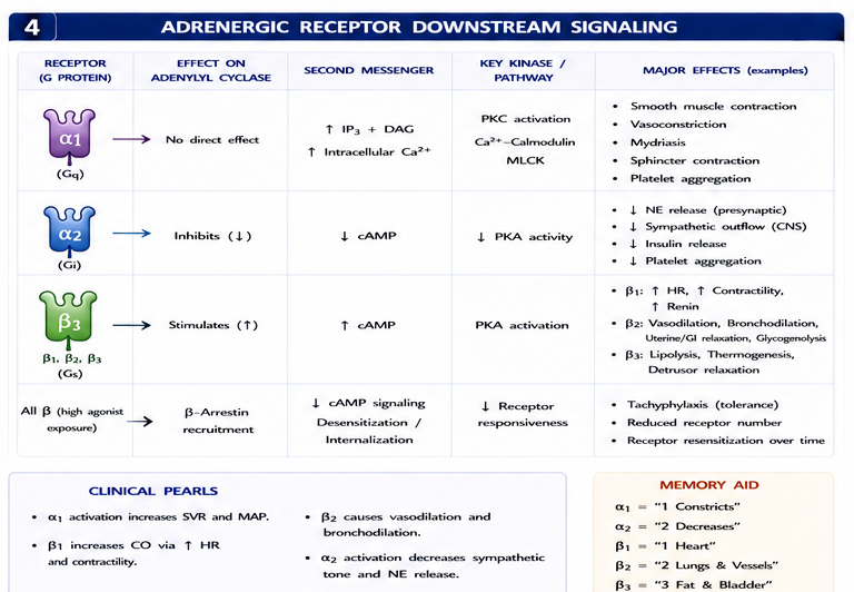 Panel 4 of Alpha 1: Adrenergic receptors
