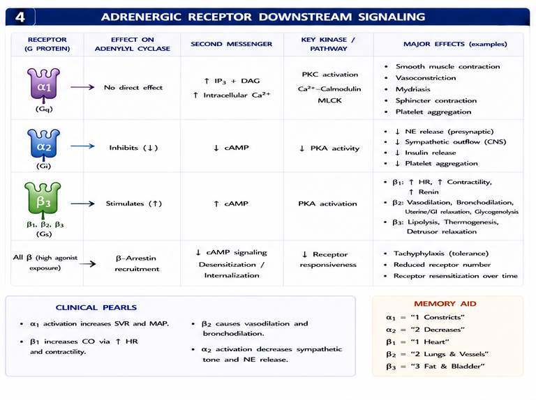 Panel 4 of Alpha 1: Adrenergic receptors