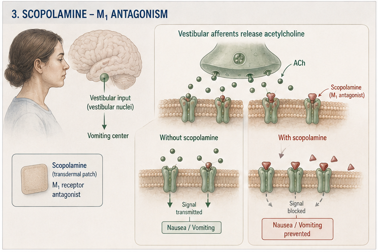 Panel 3 of Ondansetron - SHT2 antagonism