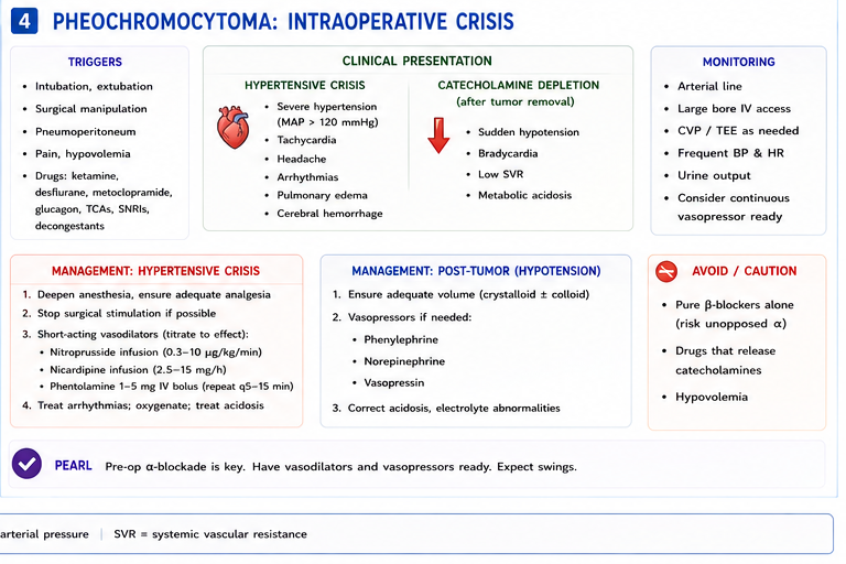Panel 4 of Thyroid storm features + treatment