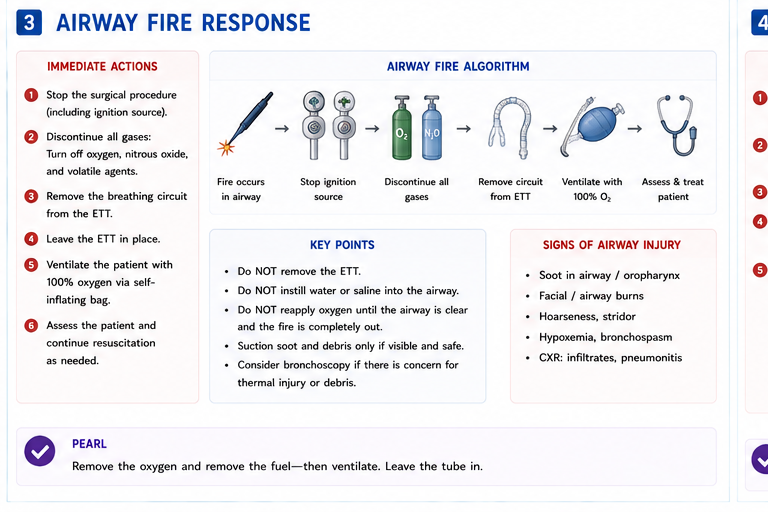 Panel 3 of Fire triangle + oxygen = combustion