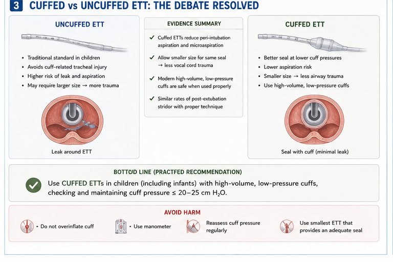 Panel 3 of Adult vs Pediatric Airway Comparison