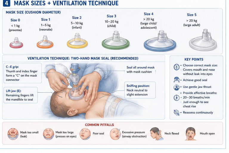 Panel 4 of Adult vs Pediatric Airway Comparison