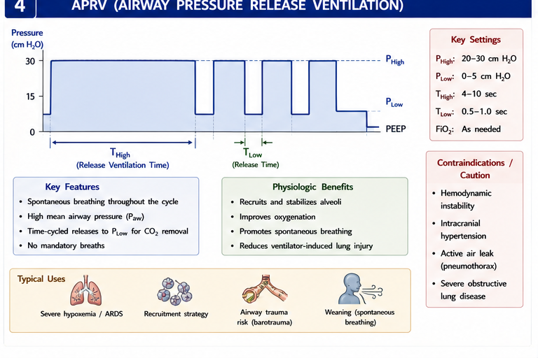 APRV waveforms